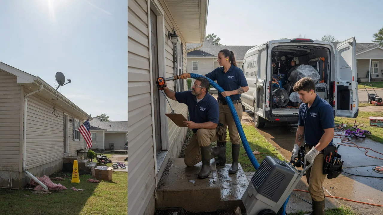 Ceiling Water Damage Restoration in Cedarville, MI near me